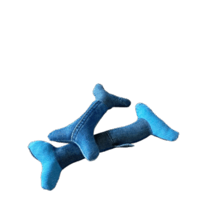 Hondenspeeltjes Spijkerstofbotten M