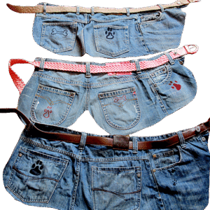 Heup(belonings)tasjes spijkerstof