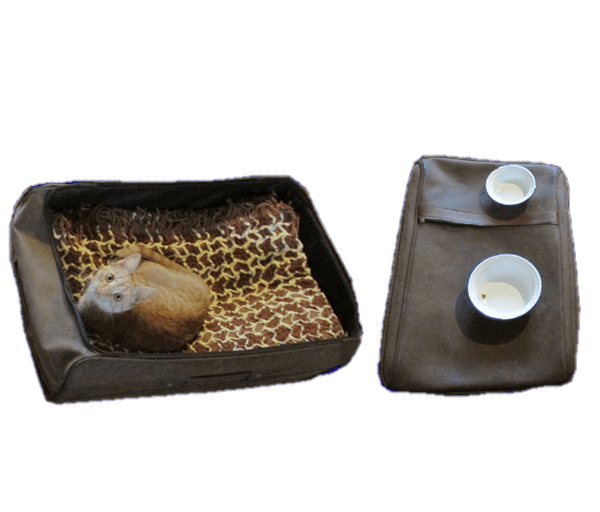 Koffermand bruin M/L