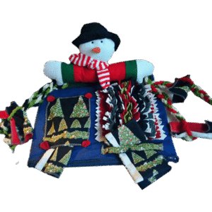 .Snuffelkleedje sneeuwpop