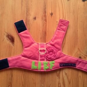 Tuigje S - roze nepleer LIEF in groen