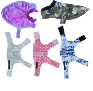 Tuigjes/dekjes kleine hondjes