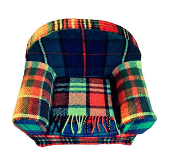.Plaidstoeltje kat/klein hondje - Afbeelding 3