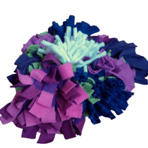 Snuffelmat wit-roze-paars-blauw-groen S/M