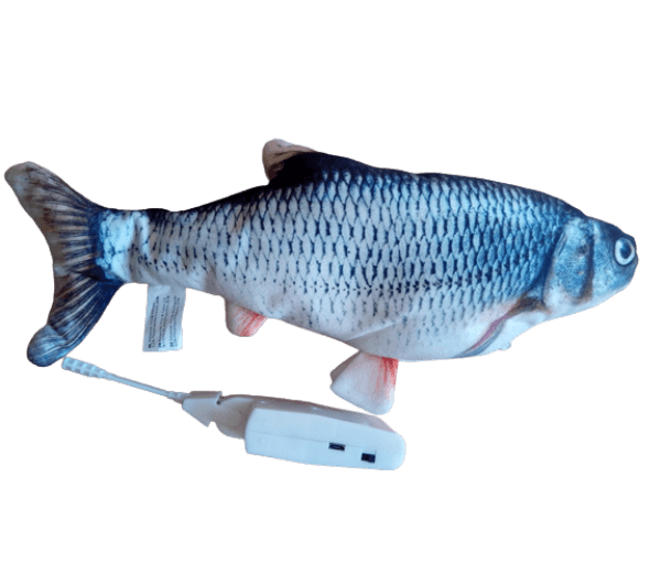 Bewegende Kroeskarper Kattenspeeltje Vis - Afbeelding 5