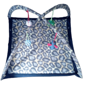 .Speelmat luipaardmotief met bogen