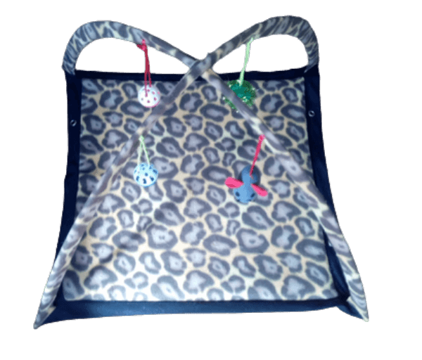 .Speelmat luipaardmotief met bogen