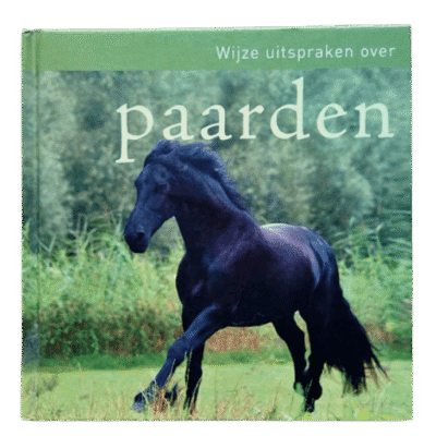 Boekje paardenfoto's & uitspraken