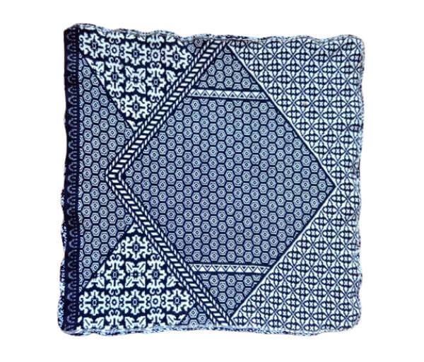 .Kleedje/kussenhoes gehaakt zwart-wit XL - Afbeelding 5