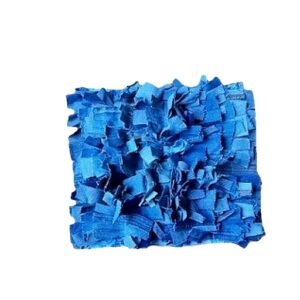 Snuffelmat spijkerstof vierkant