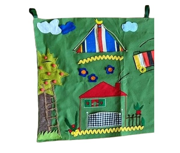 Wandkleed uitgebreid met 25 speelpoppetjes - Afbeelding 3