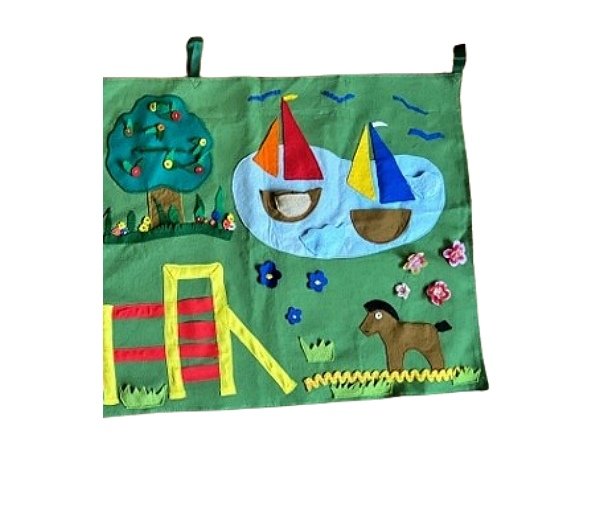 Wandkleed uitgebreid met 25 speelpoppetjes - Afbeelding 5