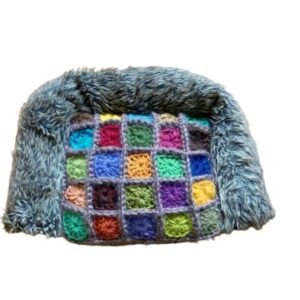 Mand half open – gehaakt patchwork liggedeelte