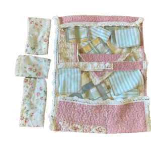 Snuffelmat flapjes/zakjes bloemetjes B