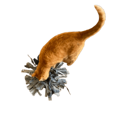 Snuffelmat spijkerstof allerlei S