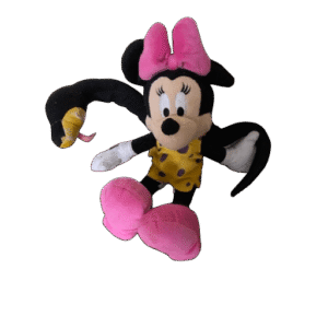 Minnie Mouse met slang