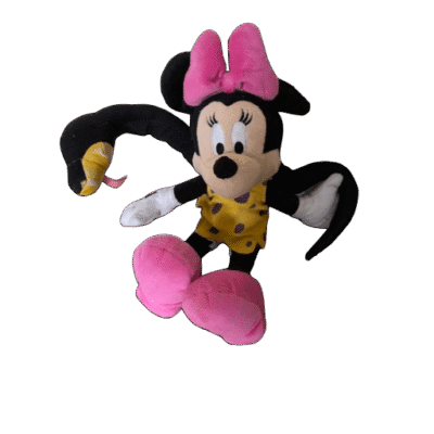 Minnie Mouse met slang
