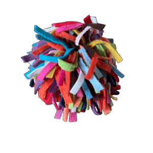 Snuffelbal repen gekleurd