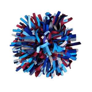 Snuffelmat blauw/(rood)bruin/beige S/M