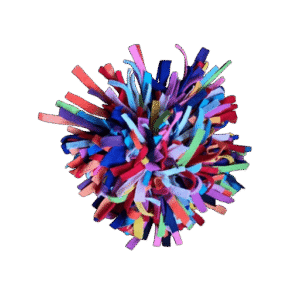 Snuffelmat gekleurd rond S/M