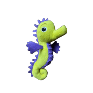 Zeepaardje geel-paars