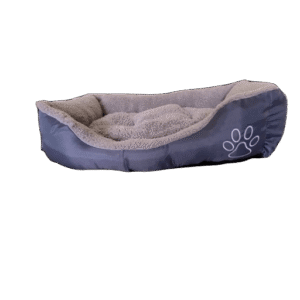 Mand grijs/beige met pootafdruk