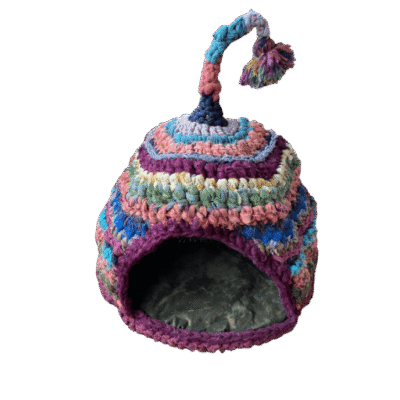 Katten-iglo gekleurd (maat XL) GERESERVEERD