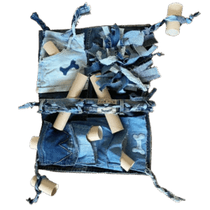 .Snuffelkleed spijkerstof A