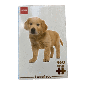 Puzzel pup Golden Retriever Hema (460 stukjes)