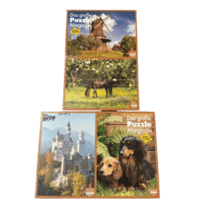 Puzzel 4in1 (3x500 en 1x1000 stukjes)