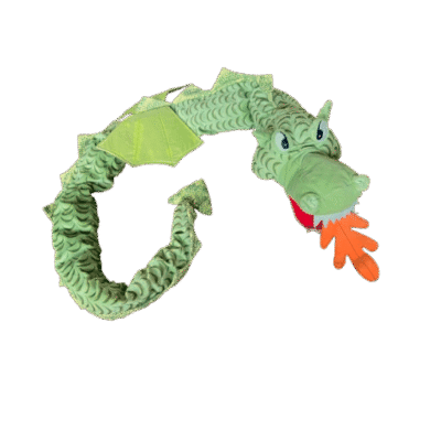 Groene draak van Ikea