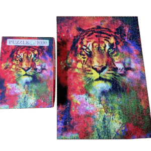 Puzzel tijger veelkleurig (1000 stukjes)