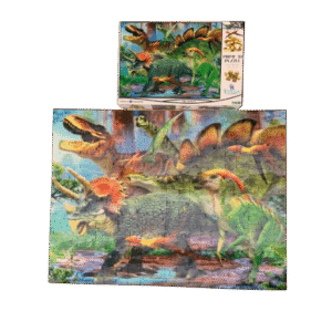 Puzzel 3D Dino's Triceratops (300 stukjes)