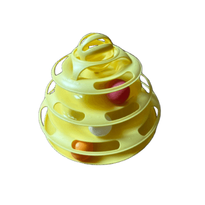 Speeltoren kat