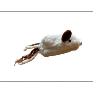 Speelmuis gebroken wit