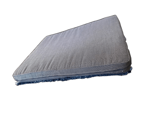 Kussen lapjes stoer spijkerstof - Afbeelding 6