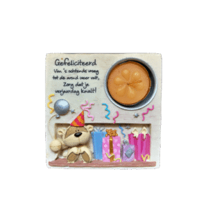 Feestelijke waxinelichthouder