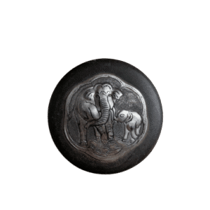 Houten doosje olifanten