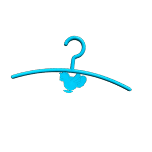 Kleerhangertje kuiken