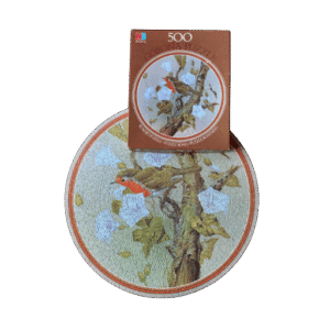 Puzzel rond roodborstje (500 stukjes)